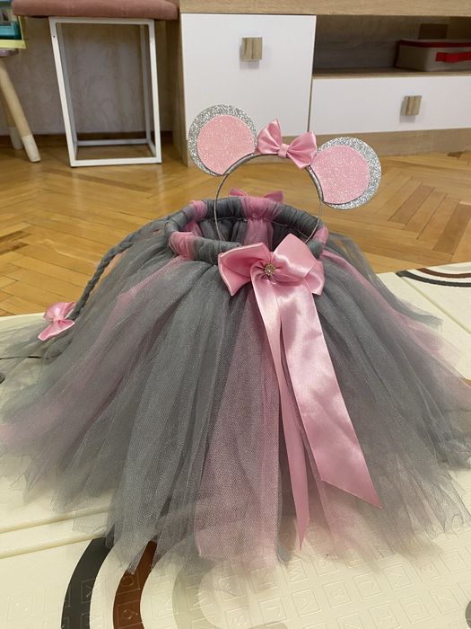 Костюм мишки для дівчинки, новорічний, святковий