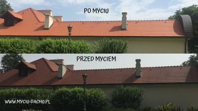 #Mycie-dachu.pl Profesjonalne czyszczenie dachów, elewacji, kostki.