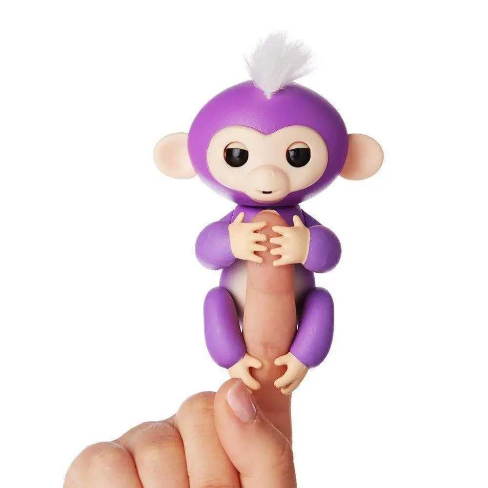 Інтерактивна ручна мавпочка finger monkey purple