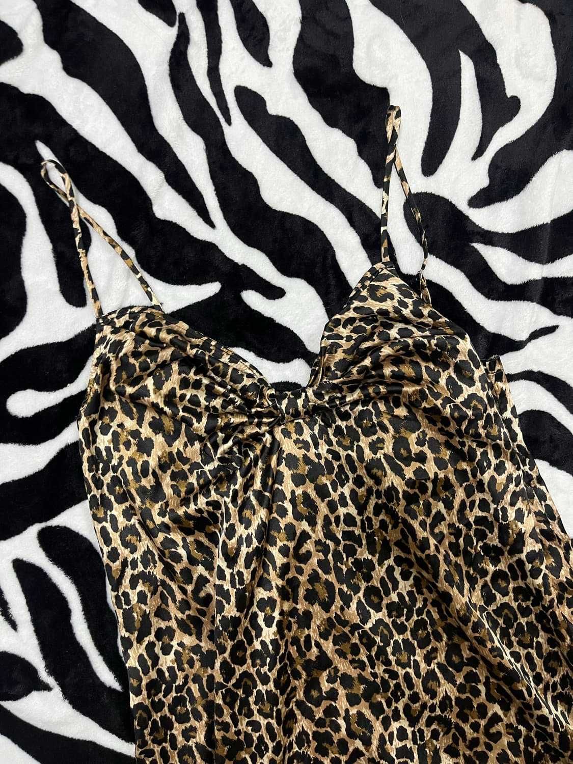 Пеньюар жіночий леопардовий піжама victoria secret leopard
