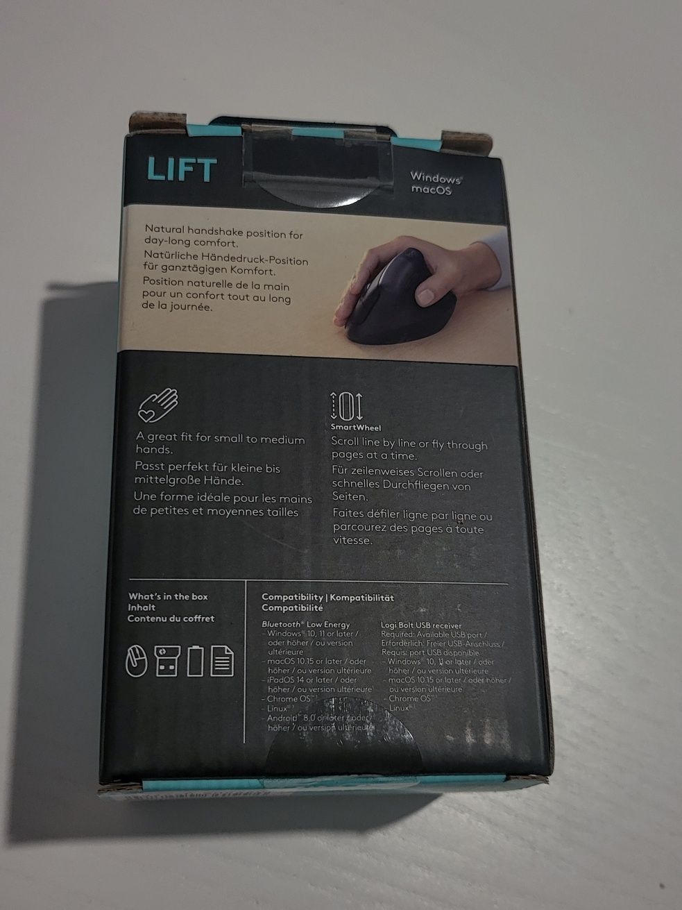 Rato Logitech LIFT - Ergonómico