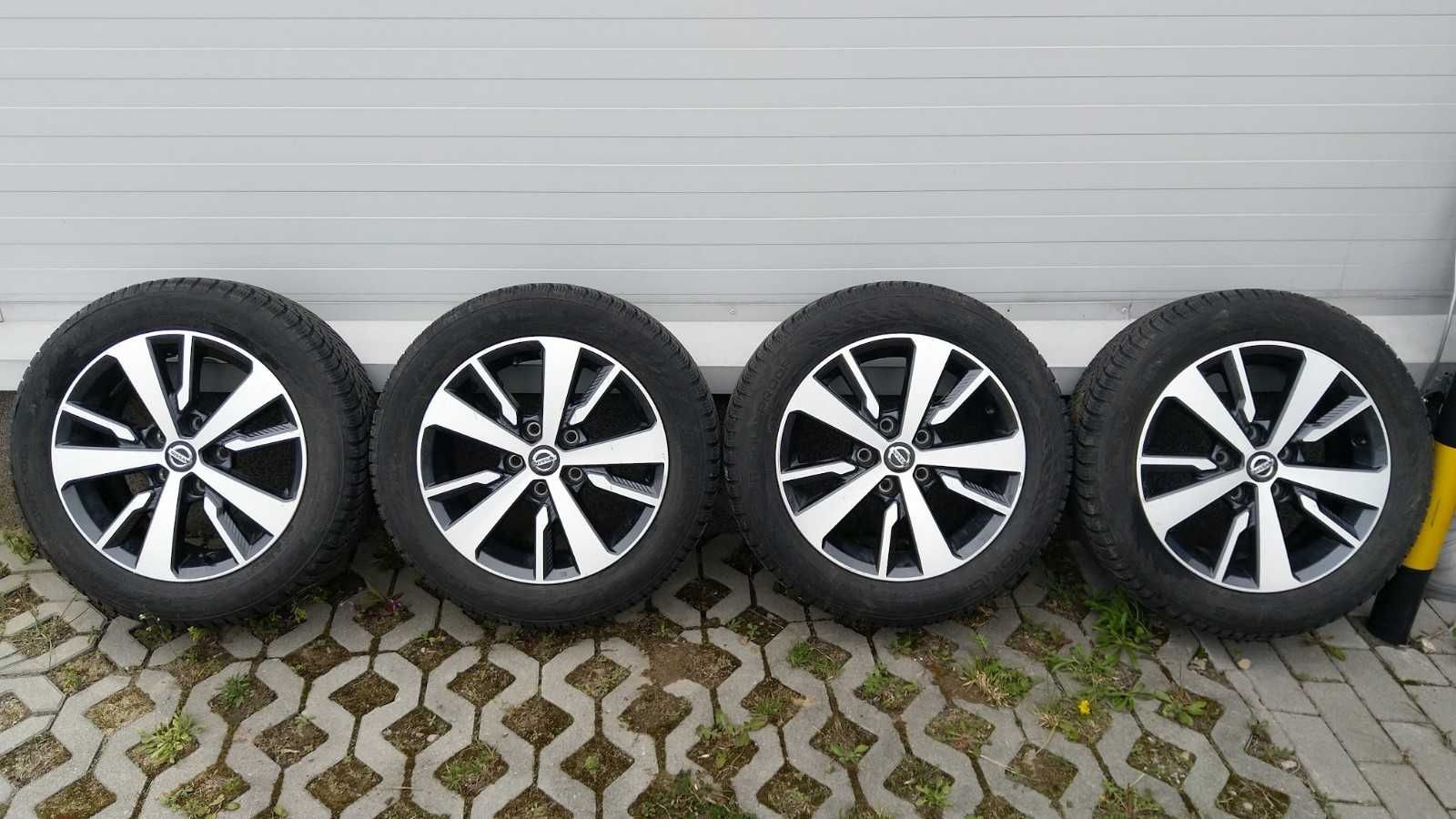 Koła Nissan Leaf + NOWE opony 205/55 R16 Nokian zimowe