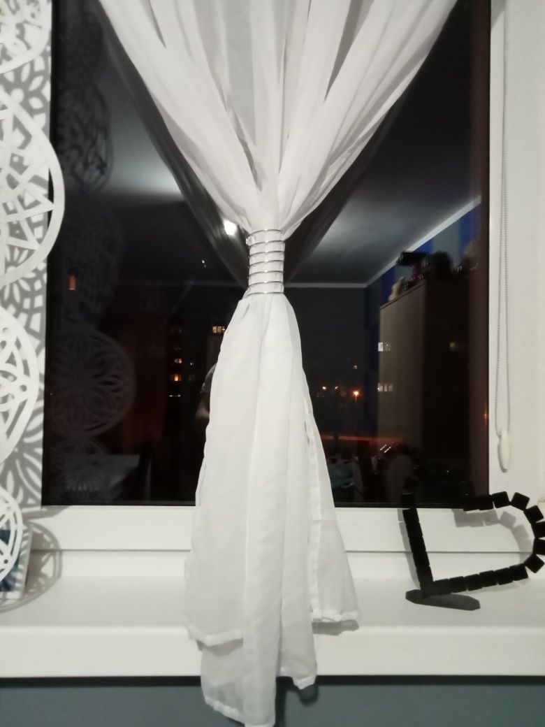 Klamra spinka na firane