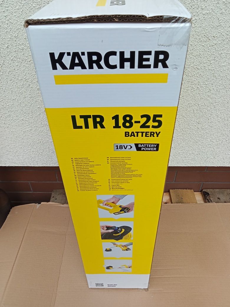 Podkaszarka kosa Karcher LTR 18-25 akumulatorowa nowa wysylka