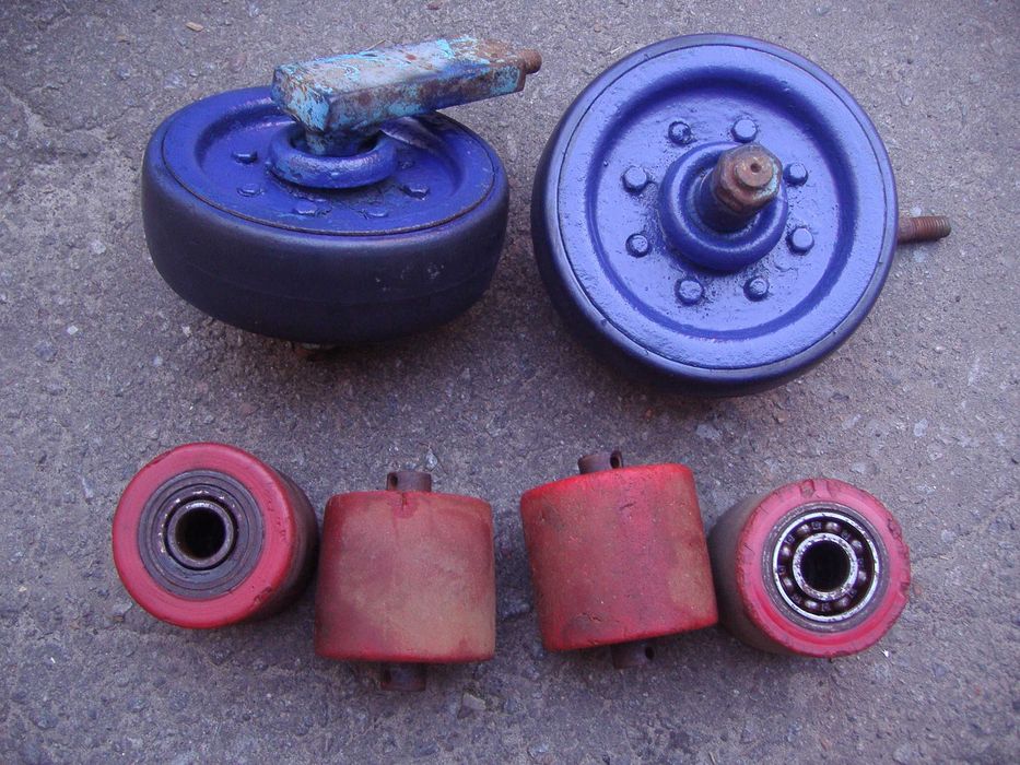 Колесо на тачку тележку (на подшипниках) СССР хозяйственный инвентарь