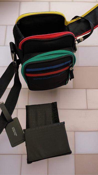 Сумка бренду UNITED COLORS OF BENETTON.  щільна тканина