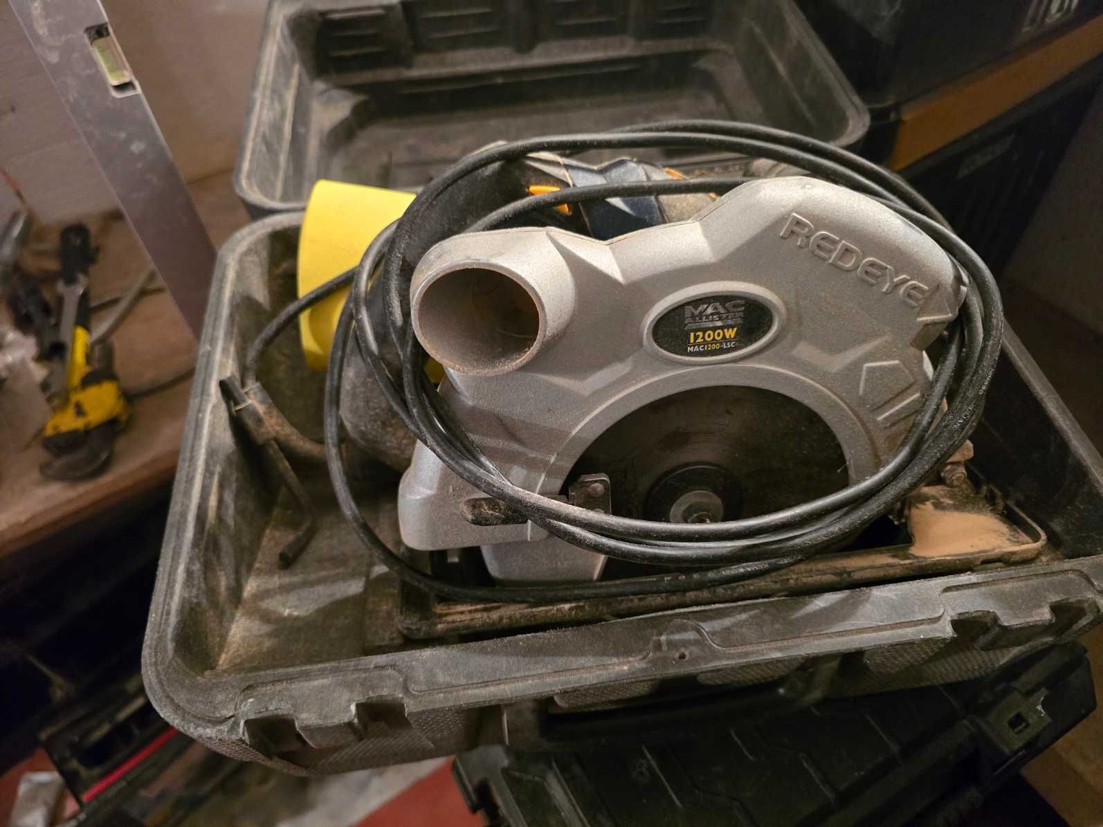 Pilarka elektryczna  ręczna macalister 1200 watt z laserem