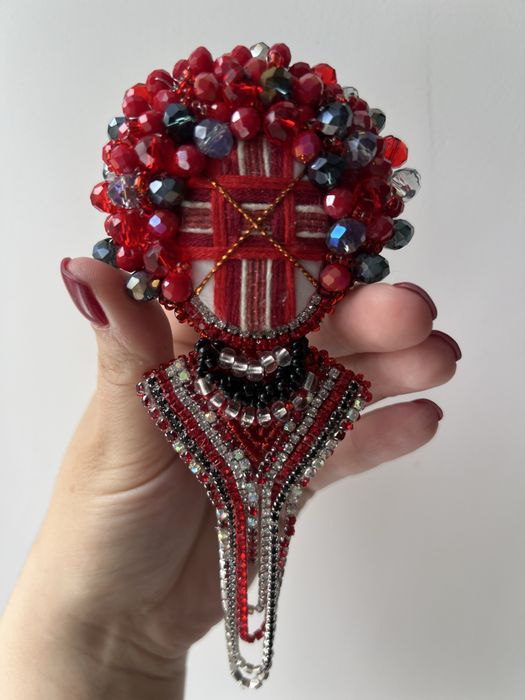 Патріотичні брошки- мотанки