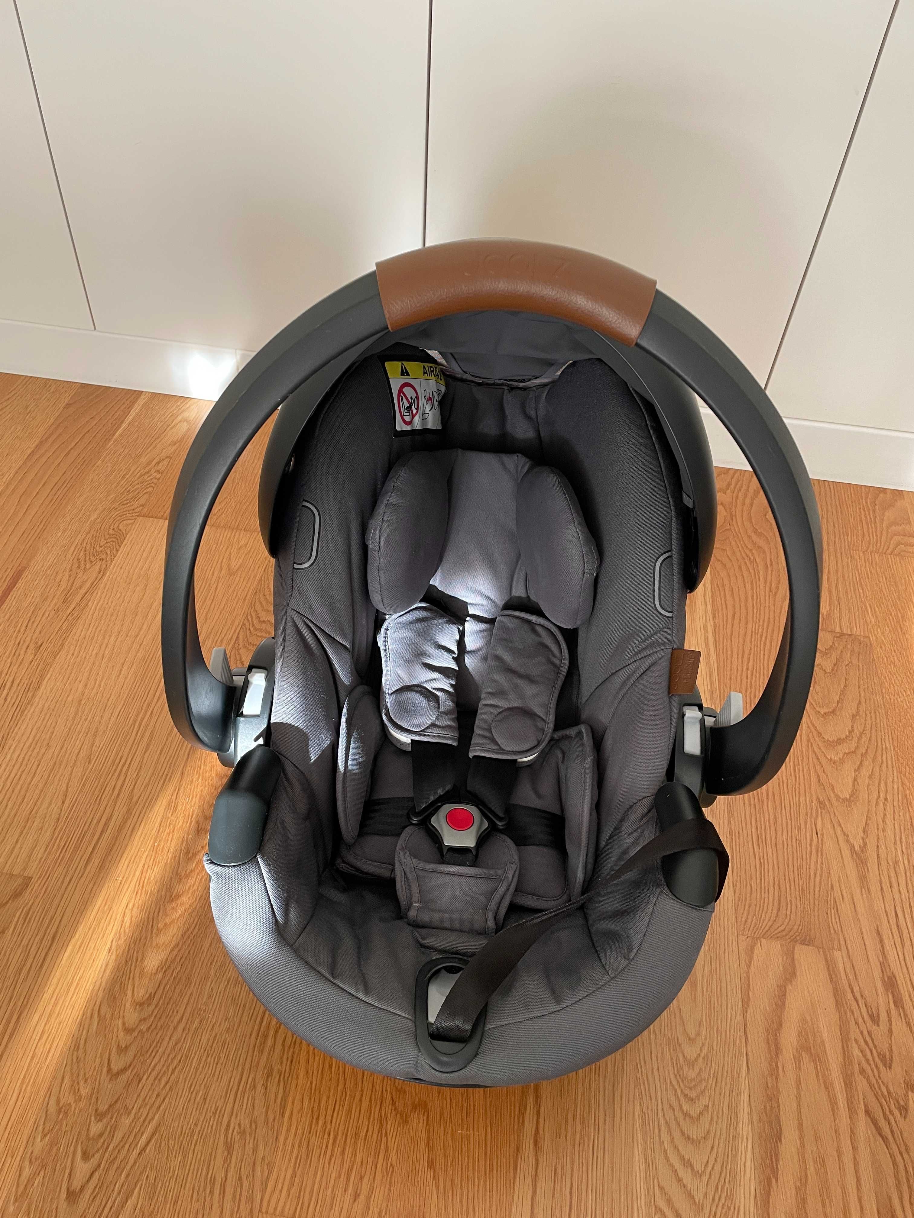 CONJUNTO BE SAFE (Cadeira Auto + Ovo + Base ISOFIX)