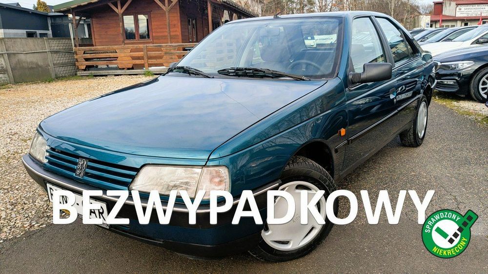 Peugeot 405 1.6i*88PS*OPŁACONY*Bezwypadkowy*Stan Kolekcjonerski*116.000km*Serwis*