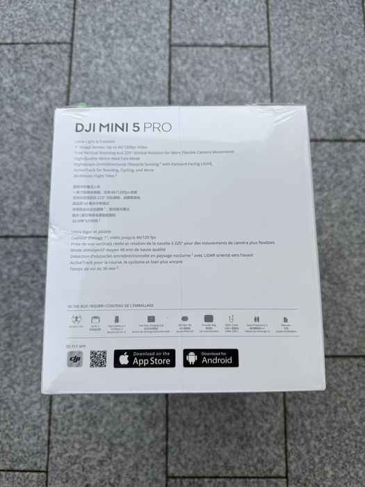 DJI Mini 5 PRO RC2 FLY MORE COMBO NOVO C/ DJI CARE