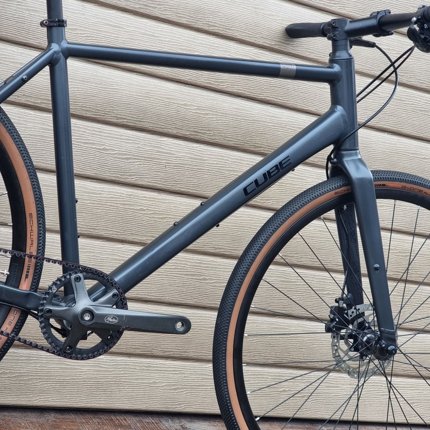 28 Cube Hyde Race 2021 Shimano ALFINE-8. Ремінь CARBON GATES. DISC