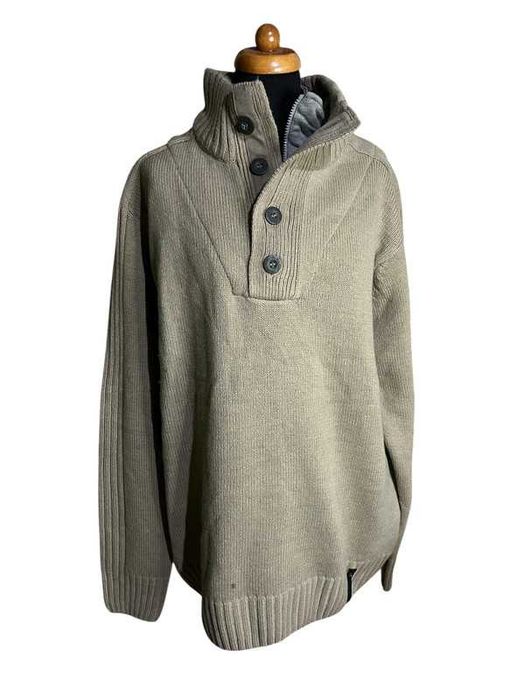 Stylowy sweter z golfem golf męski Angelo Litrico XXl stylowy