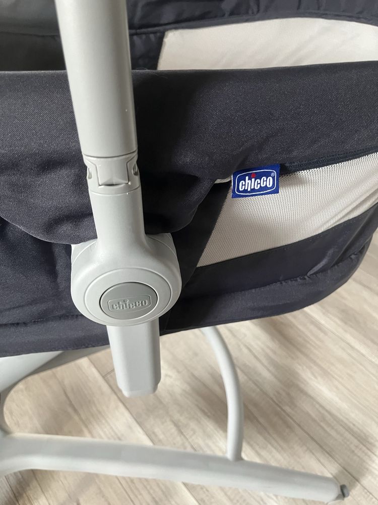 chicco babyhug 4w1 air ciemnoszare łóżeczko kołyska