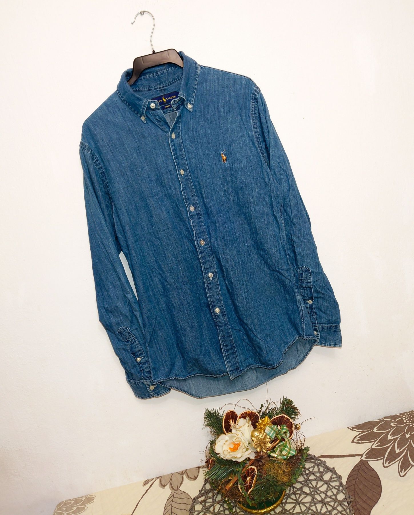 Nowa koszula męska Polo Ralph Lauren jeans S, L Okazja!