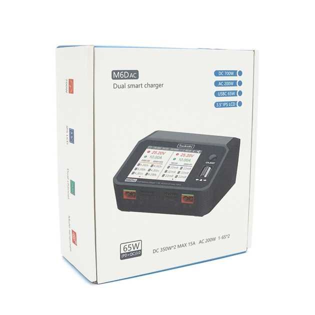 Зарядний пристрій ToolkitRC M6DAC 700w