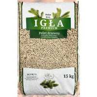 Pellet drzewny sosnowy Igła Premium A1 certyfikowany Din plus fi6 fi8