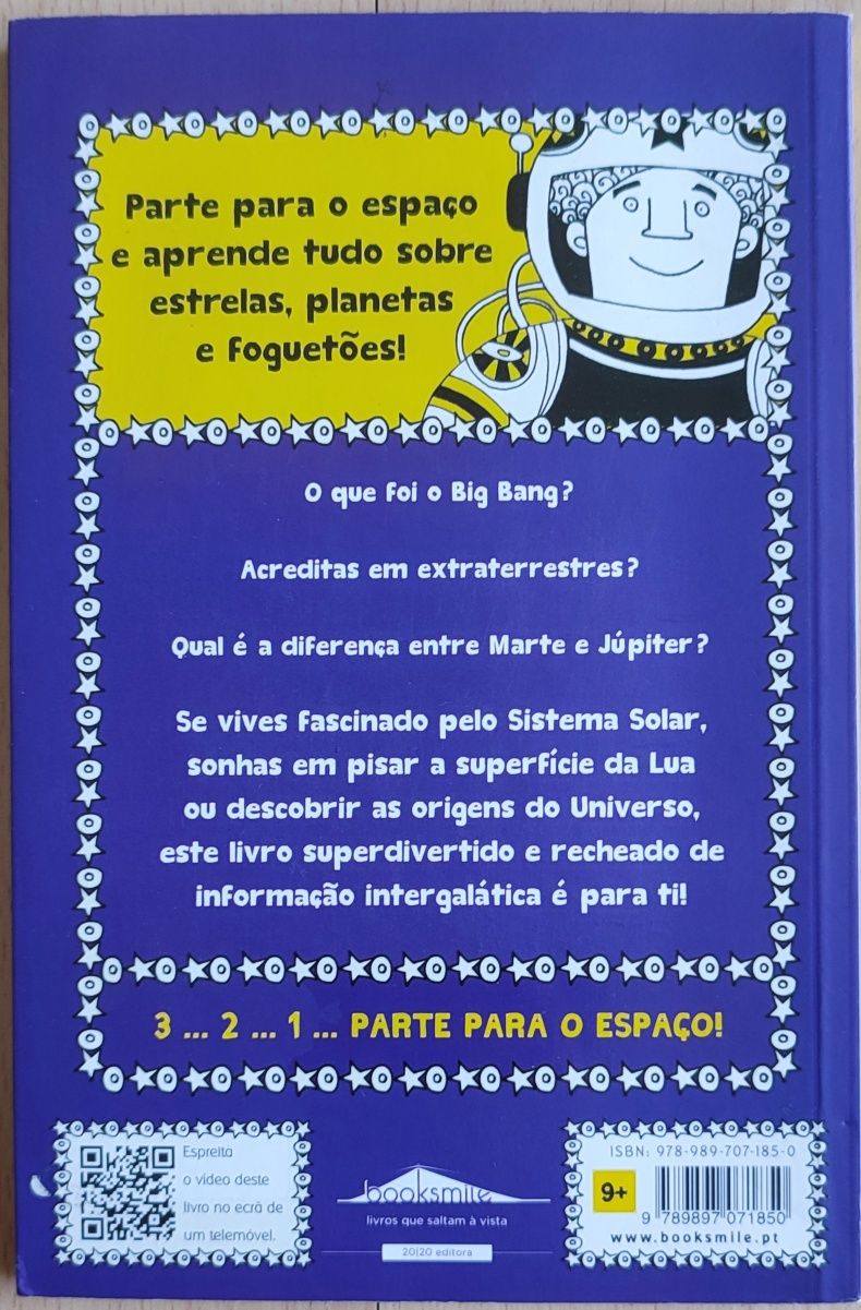 Livro "Parte para o espaço"