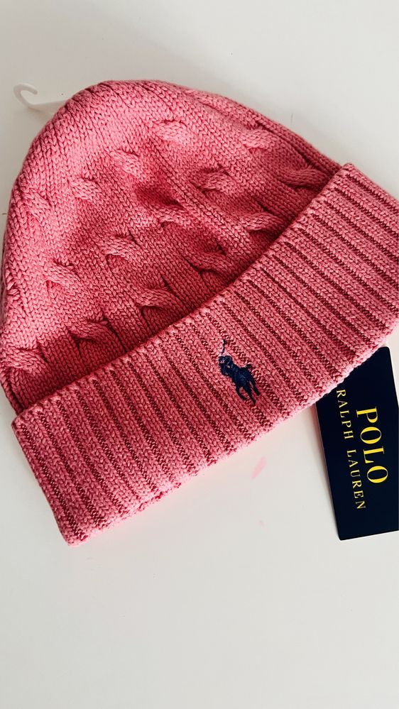 Nowa czapka zimowa Polo Ralph Lauren.