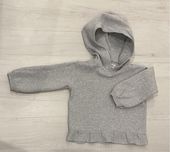 Bluza dla dziewczynki szara Mango rozkiar 80 stan bardzo dobry