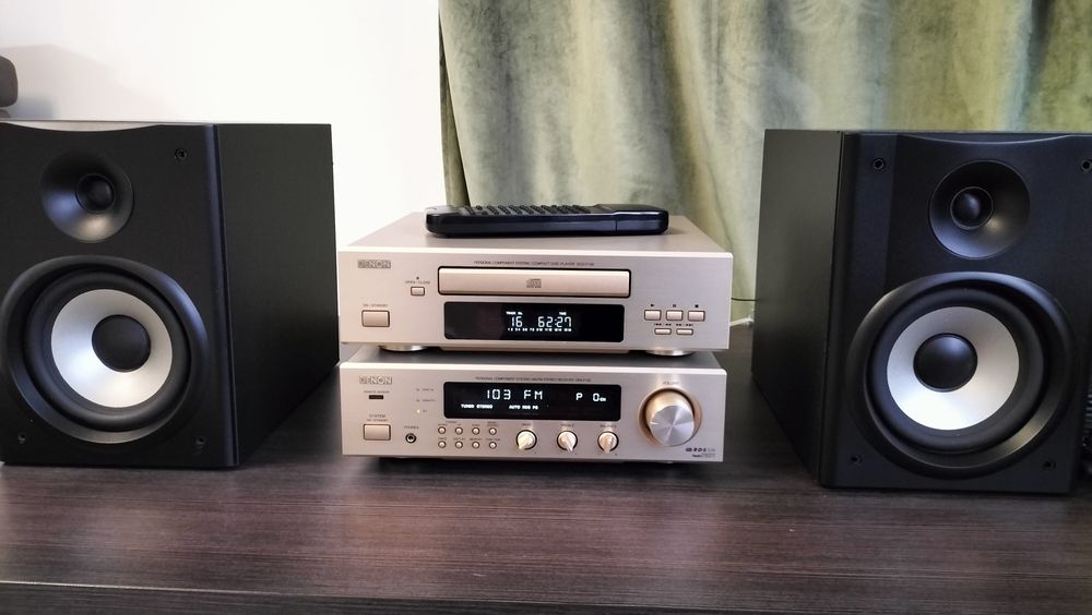 Wieża Denon DRA-F100 DCD-F100 Pilot