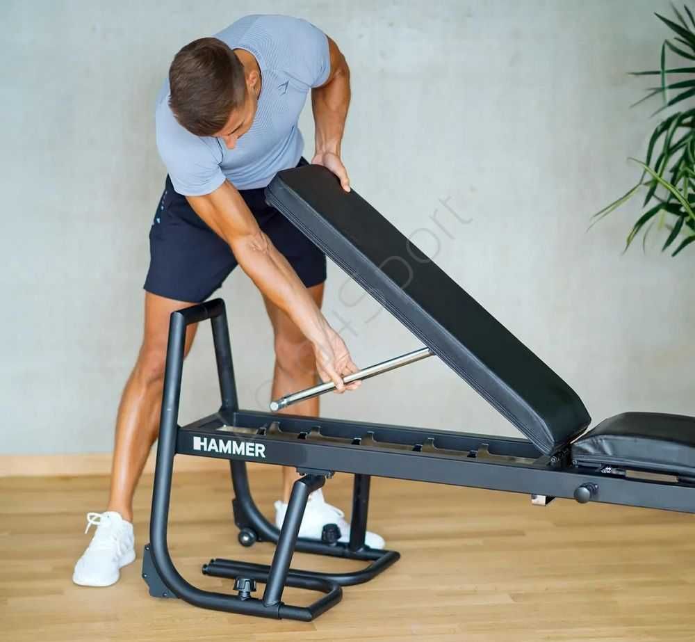 Ławka składana wielofunkcyjna HAMMER PULLUP & DIP