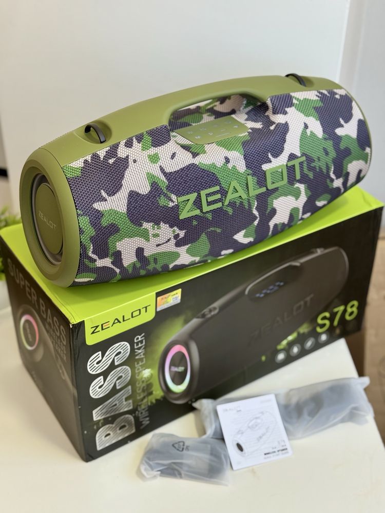 ZEALOT S78 100W портативна Bluetooth колонка