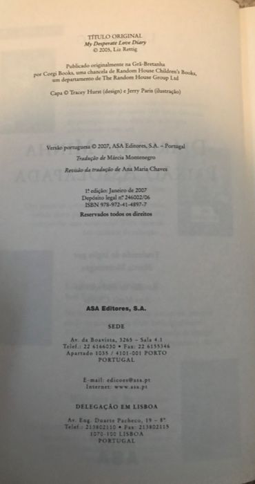 Diário da Minha Paixão Assolapada de Liz Rettig