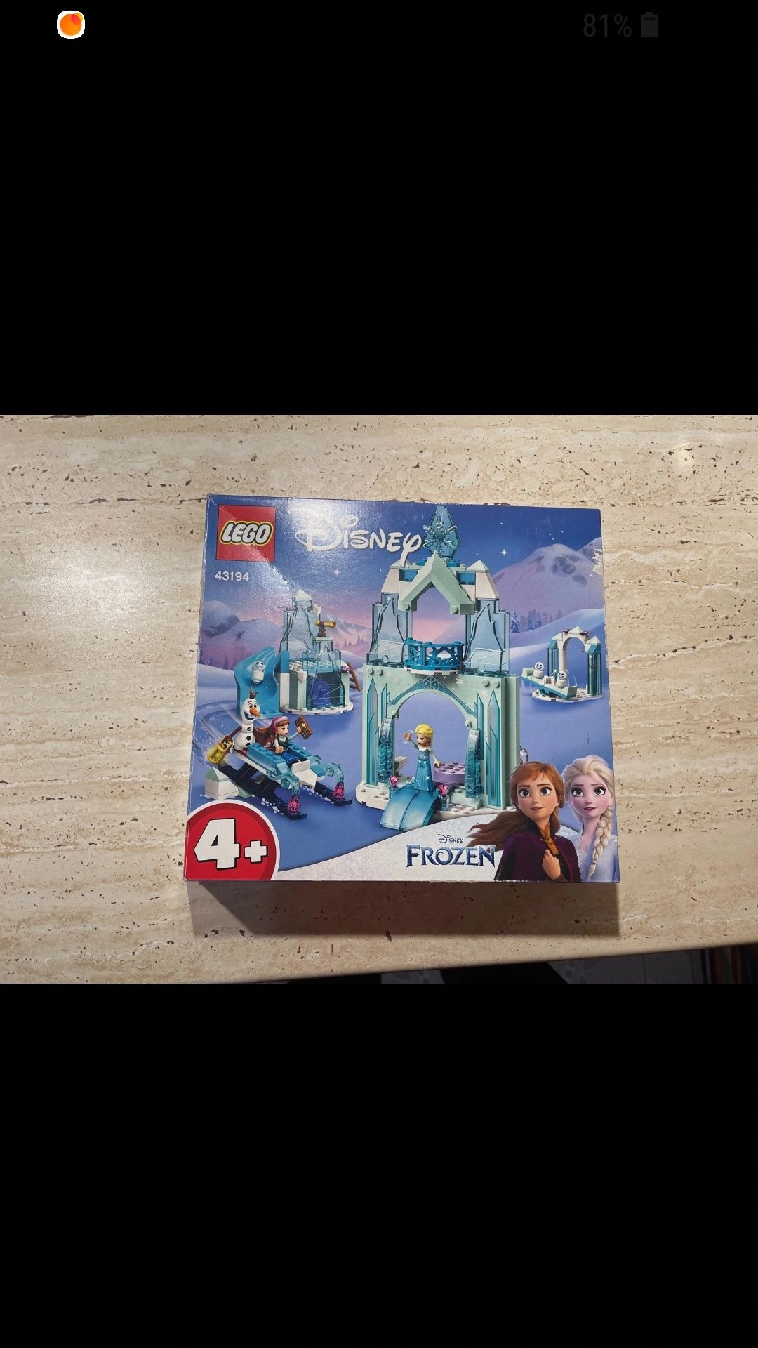 Lego maly zamek Frozen 43194 Anna Elsa