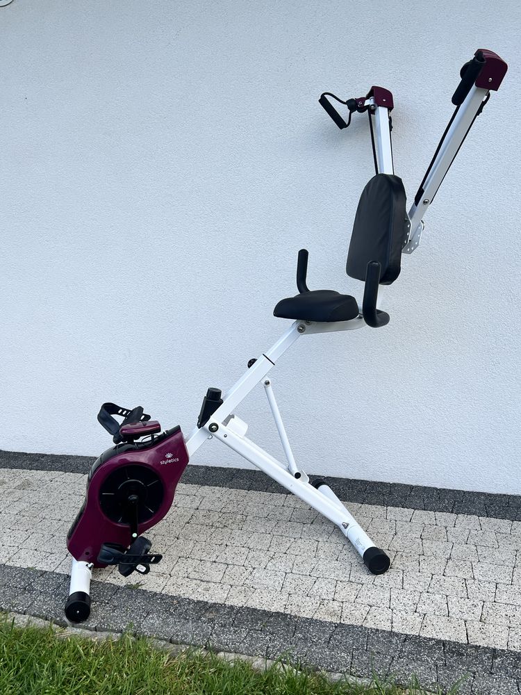Rower treningowy styletics magnetyczny z espandorami