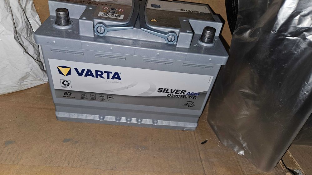 Varta AGM A7 12V 70Ah 760A - Gwarancja