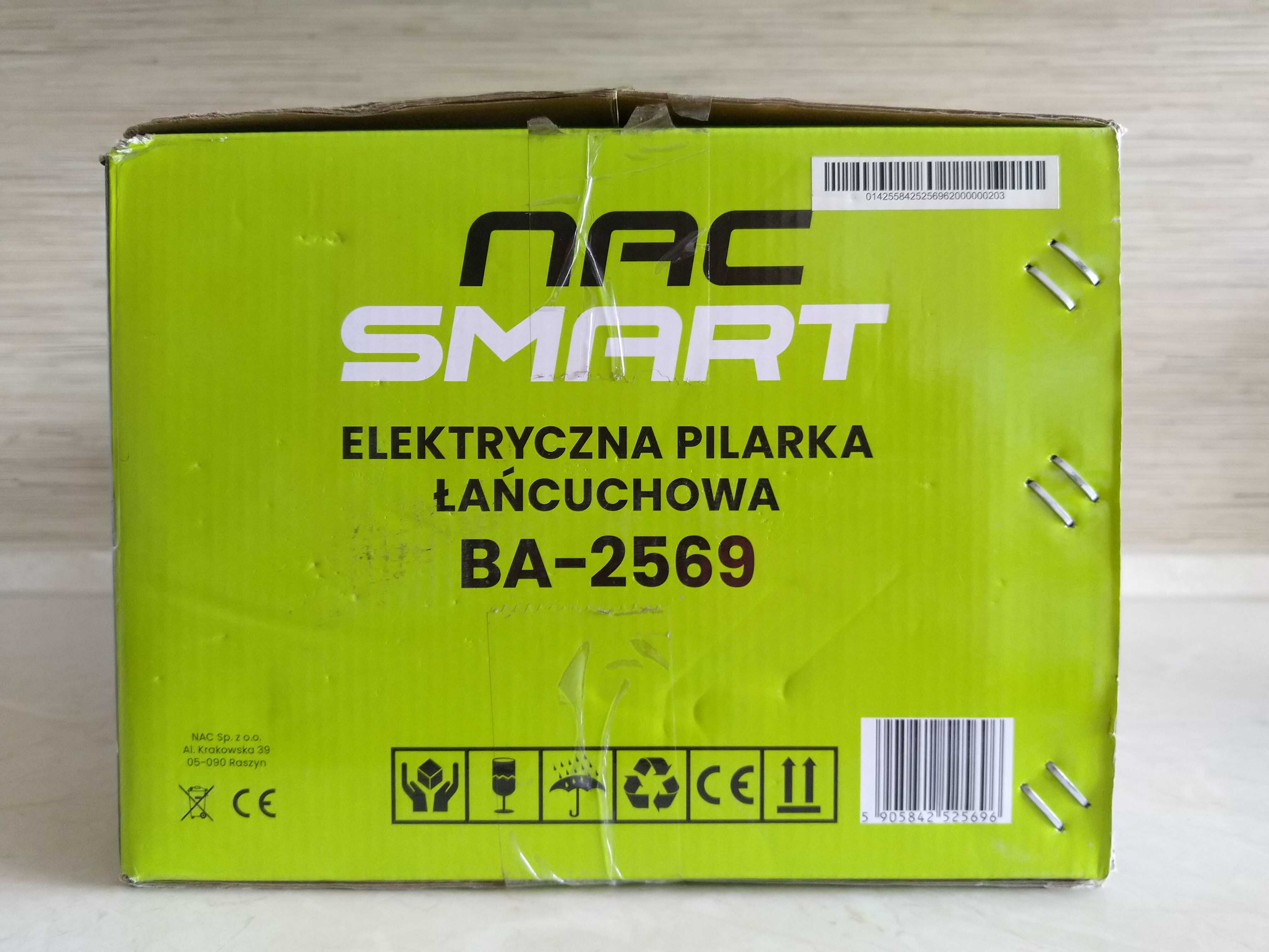 Elektryczna Pilarka Łańcuchowa Piła 1600W Prowadnica 35cm POCZTEX