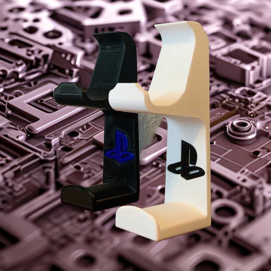 Suporte para comando PS5 + headset - Controller holder/stand.