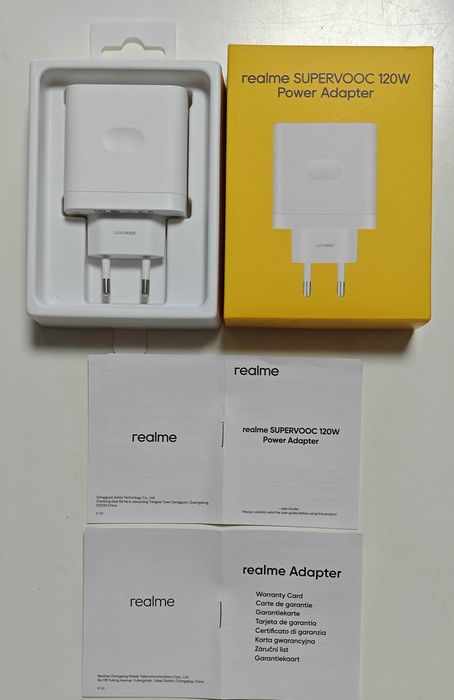 Зарядка адаптер блок OnePlus Realme Oppo 120w Вт SuperVooc SuperDart