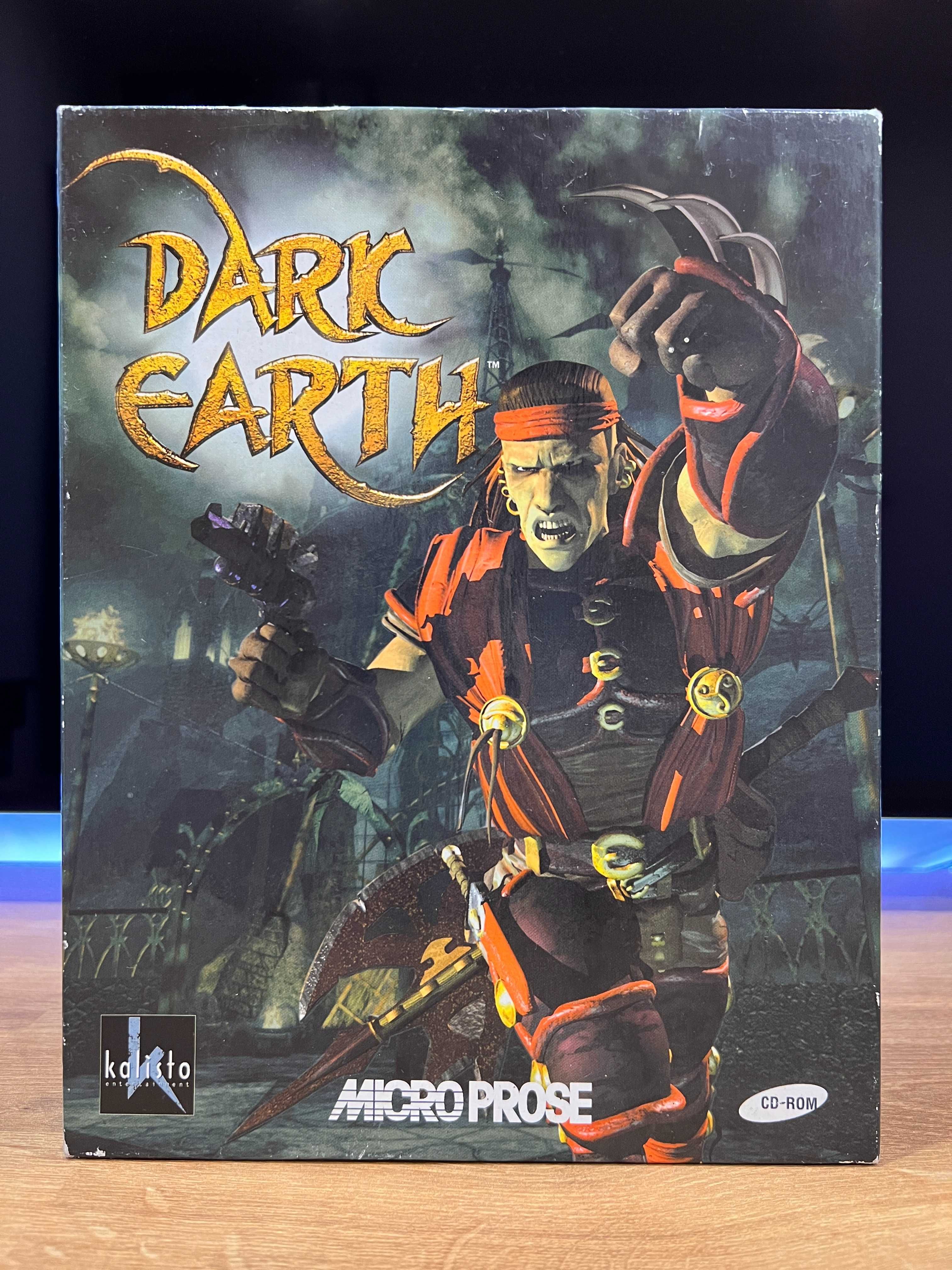 Dark Earth gra (PC EN 1997) BIG BOX premierowe kompletne wydanie