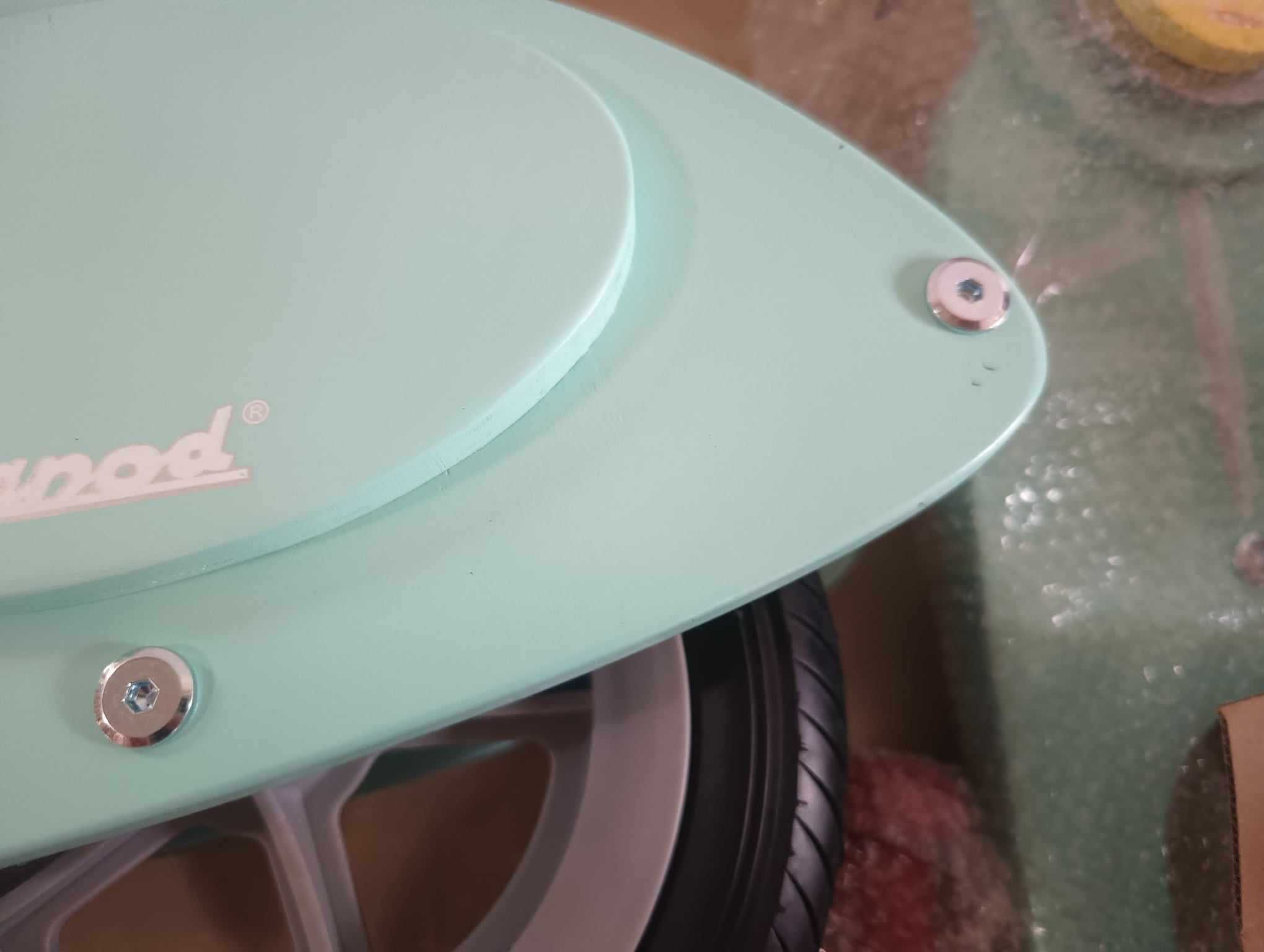 Drewniany rowerek biegowy Mint Scooter VESPA Janod, nowe