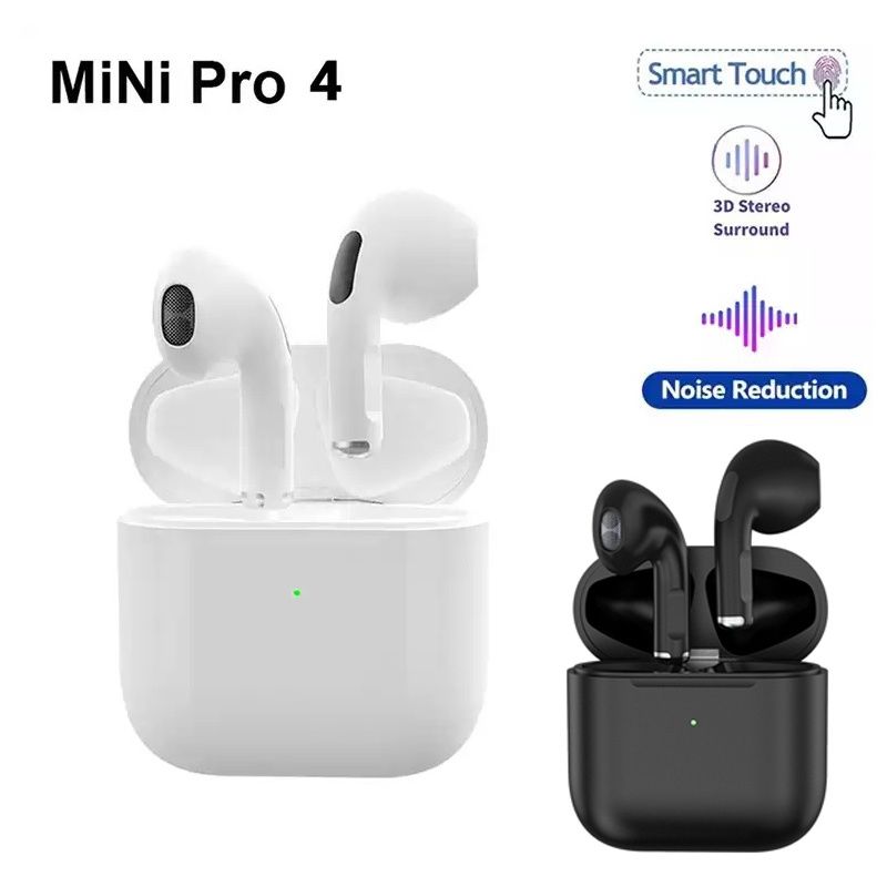 Бездротові Bluetooth-навушники MiNi4 PRO магазин гарантія доставка