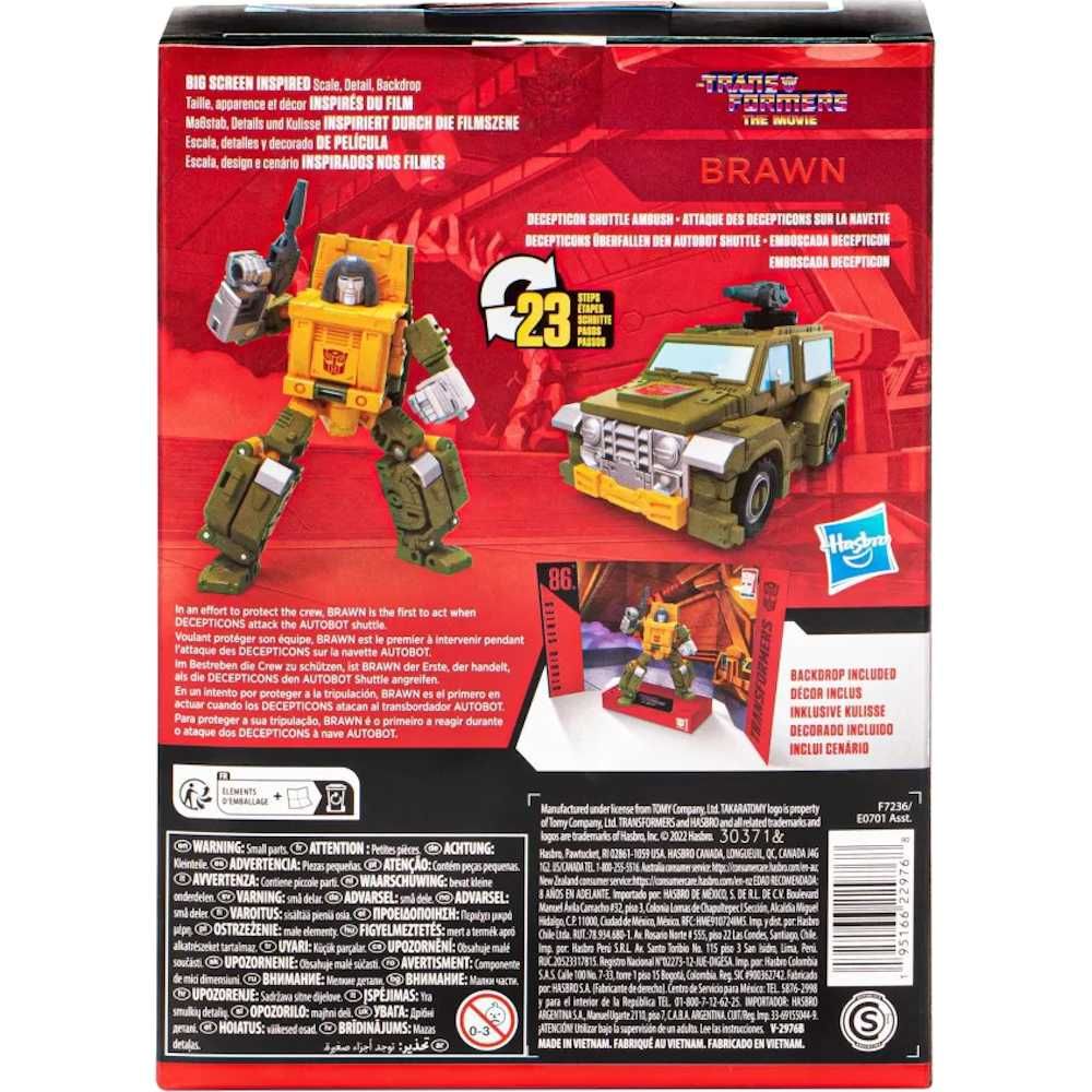 Transformers The Movie Studio Series Takara Tomy Autobot Brawn 86-22