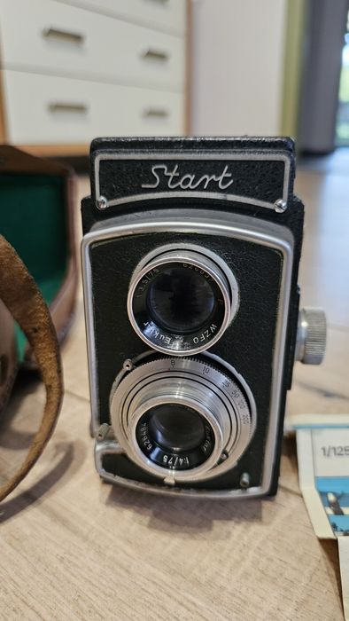 Aparat START WZFO z obiektywem EUKTAR 1:4/75 + futerał