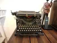 Relíquia Máquina de escrever Underwood 5 de 1918