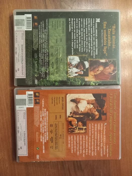 Em Busca da Esmeralda Perdida/A Jóia do Nilo (Michael Douglas)