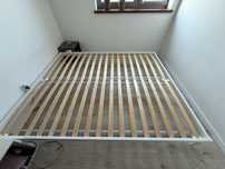 Łóżko podwójne 160x200 IKEA białe