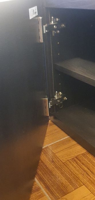 Movel Tv preto-castanho