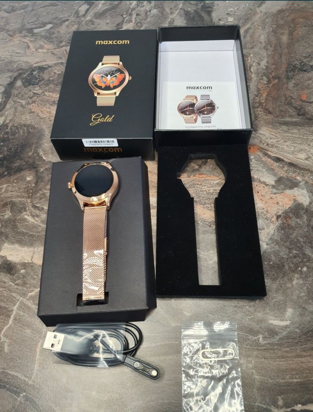 Smartwatch Maxcom FW42 Gold