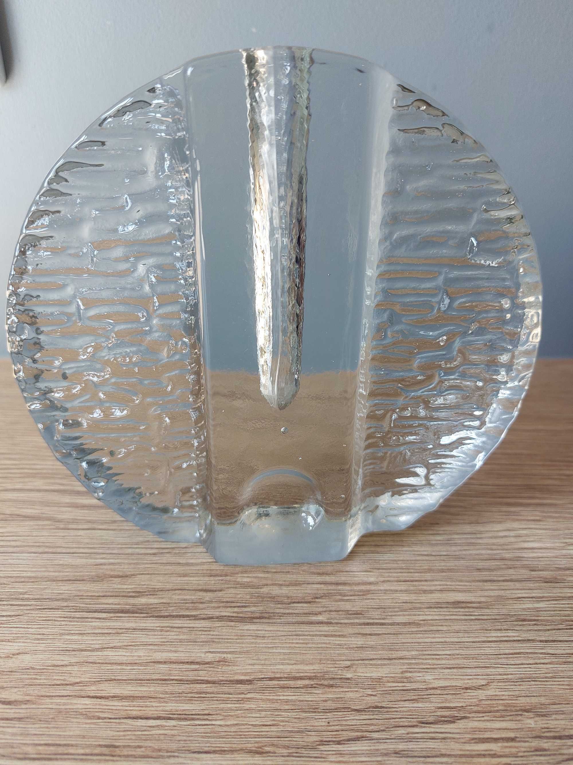 Walther Glass wazon solifleur Design 1960