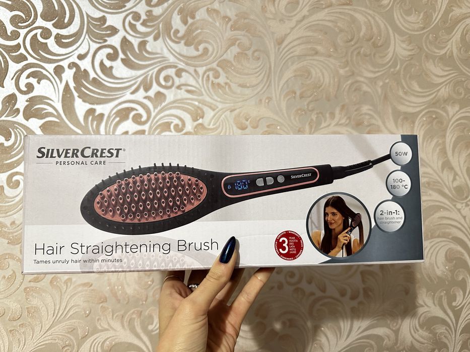 Щітка випрамляч-сушка для волосся