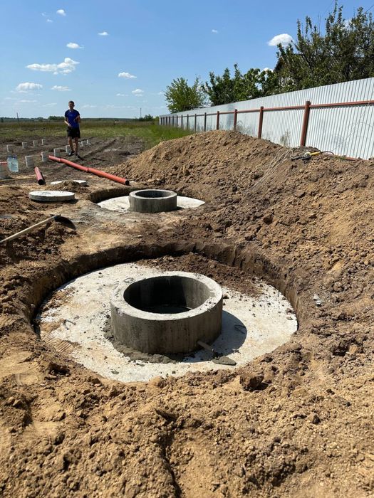 Септик під ключ, канализации, вигрибние ями під ключ комуникации