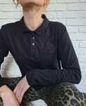 Lambretta Longsleeve Polo Shirt Unisex Polówka z długim rękawem Ska M