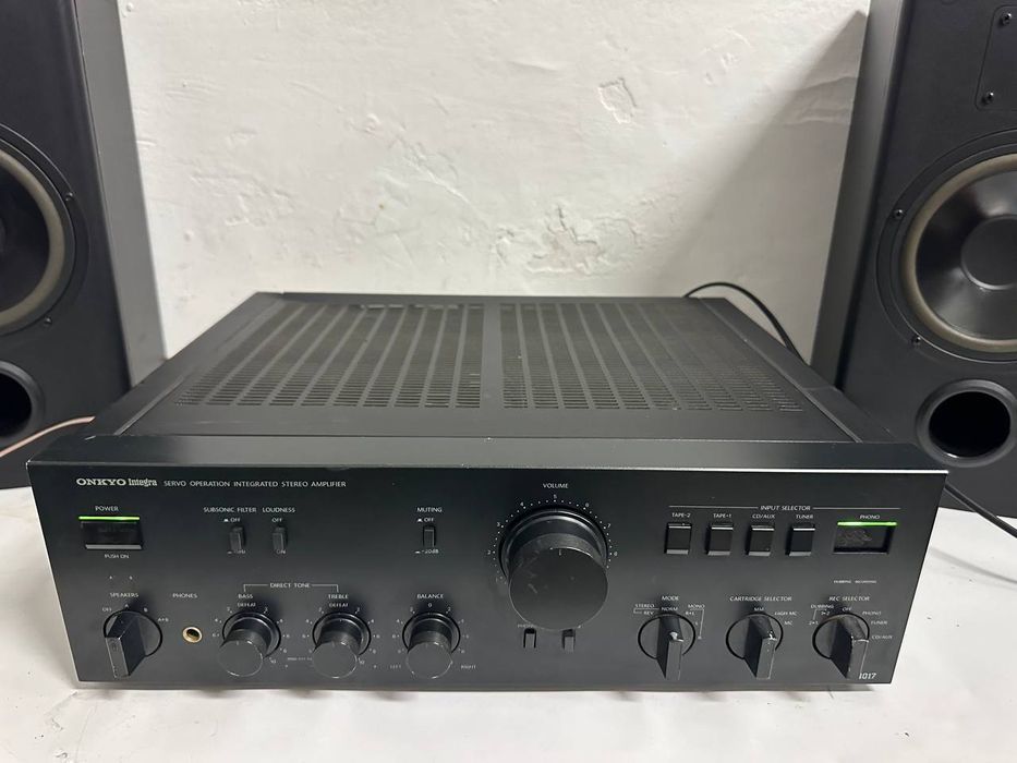 +Wzmacniacz stereo Onkyo A-8017, 2 x 115 W, Japan