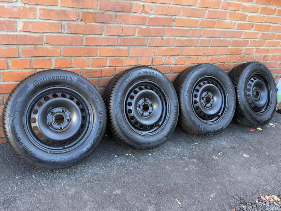 Диски Резина всесезонна R-15 195 65 Фольцваген Пасат Гольф Тоуран Каді